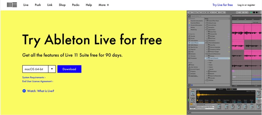 ableton-live-trial-gratis-por-90-dias
